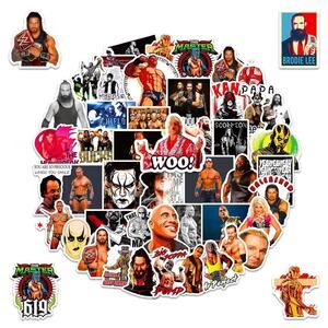 50pc Wrestling vinyl stickers
